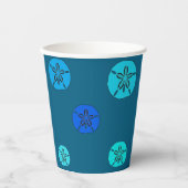 ブルーサンドドル 紙コップ (正面)