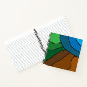 ブルーサンライズノートブック ノートブック (内部)