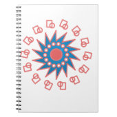 ブルーサン ノートブック (正面)