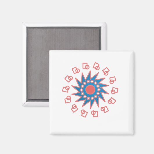 ブルーサン マグネット (正面/裏面)