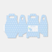 ブルーサーカスかわいいゾウありがとう来。 フェイバーボックス (折り畳みなし)