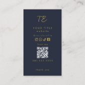 ブルーサークルの名刺 名刺 (裏面)