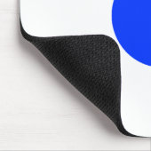 ブルーサークルスクウェアCircleTrans-3ザミュージアムザズル マウスパッド (コーナー)