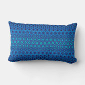 ブルーサークルデザイン ランバークッション (裏面)