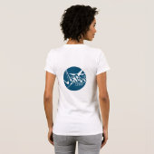 ブルーサークル イエス セイフ グラフィティ Tシャツ (裏面フル)