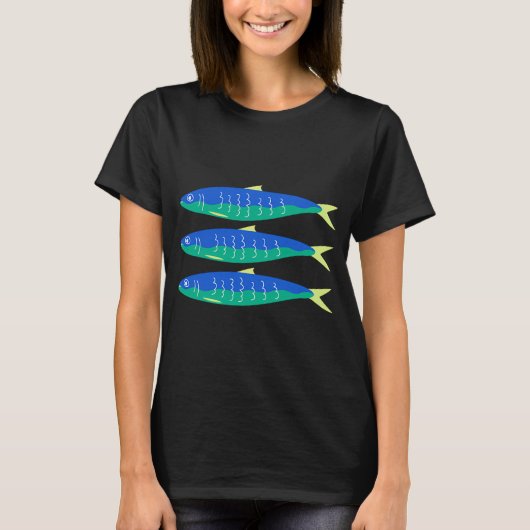 ブルーサーディン Tシャツ (正面)