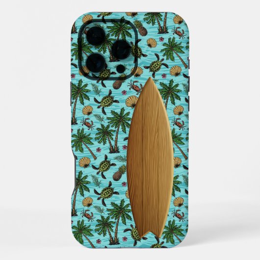ブルーサーファーiPhone/iPadケース iPhoneケース (裏面)