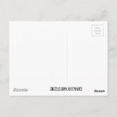 ブルーサーフボードサマービーチアート ポストカード (裏面)