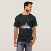 ブルーサーモンキャットフィッシュ Tシャツ (正面フル)