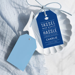 ブルーザタッセルは面倒な卒業式の価値があった ギフトタグ