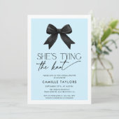 ブルーザノットの弓ブライダルシャワー 招待状 (スタンド正面)