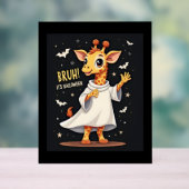 ブルーザハロウィンダブおもしろいビング幽霊キラフェロン アクリルサイン (ニュートラル)