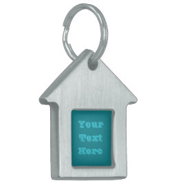 ブルーシアンティール（緑がかった色）ターコイズ春シーズンカ無地のラー ペットネームタグ