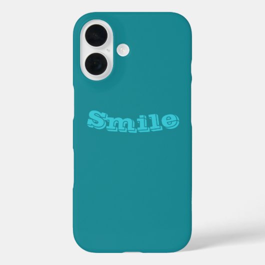 ブルーシアンティール(緑がかった色)ターコイズ春シーズンカ無地のラー Case-Mate iPhoneケース (裏面)