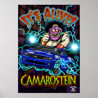 ブルーシェビーカマロSSポスター ポスター