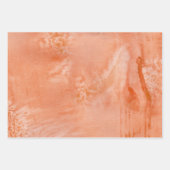 ブルーシェブロンストライプ ラッピングペーパーシート (正面3)