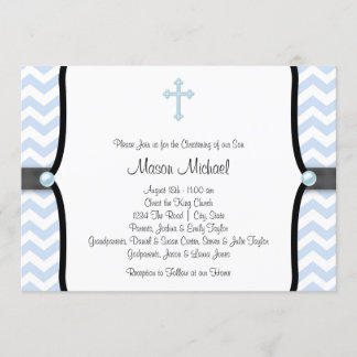 ブルーシェブン洗礼 招待状