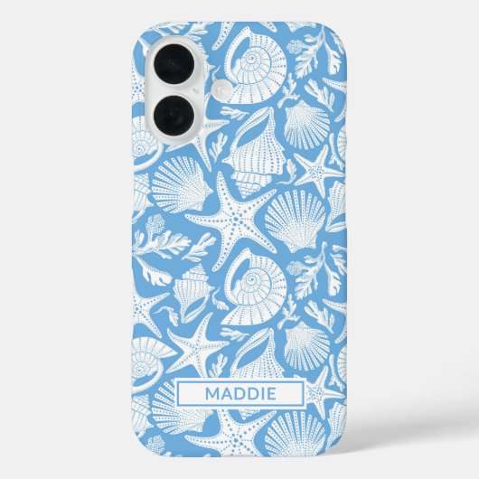 ブルーシェルのパーソナライズデザイン Case-Mate iPhoneケース (裏面)