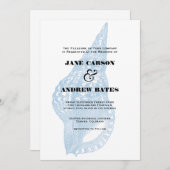 ブルーシェル招待状 招待状 (正面/裏面)