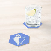 ブルーシェル紙コースター ペーパーコースター (インサイチュ)