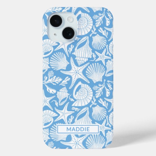 ブルーシェル オーダーメイド Case-Mate iPhoneケース (裏面)