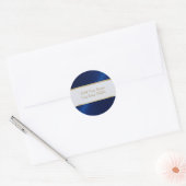 ブルーシェン封筒用シール ラウンドシール (封筒)