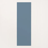 ブルーシェードのシェブロンパターン ヨガマット (裏面)