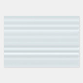 ブルーシェードストライプ ラッピングペーパーシート (正面3)