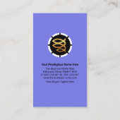 ブルーシェードレイヤシルブタブキリスト教省 名刺 (裏面)