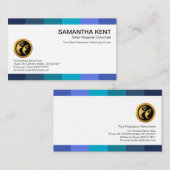 ブルーシェード・ストライプの人材募集 名刺 (正面/裏面)