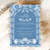 ブルーシエリートリンドベイビーシャワー招待状 招待状