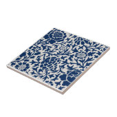 ブルーシスルパターンヨーロッパスタイル タイル (側面)