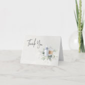 ブルーシップ&シー新生児折り畳みサンキューカード サンキューカード (正面)