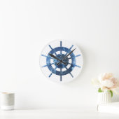 ブルーシップ・ヘルムラストメタル・ウォッチ ラウンド壁時計 (ホーム)