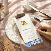 ブルーシッ地中海のツ結婚スのメニュー メニュー