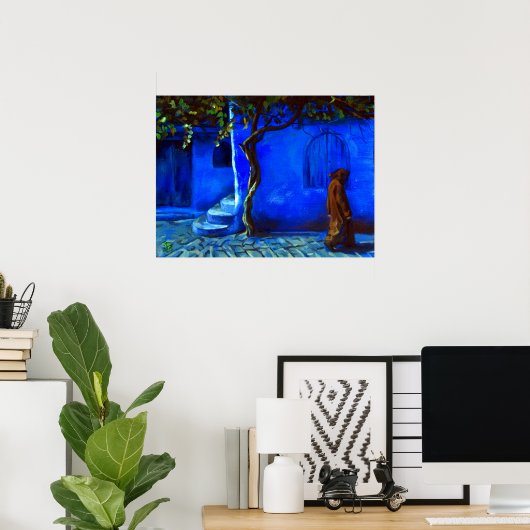 ブルーシティ ポスター (ホームオフィス)