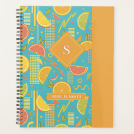 ブルーシトラスフルーツスライス プランナー手帳