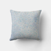 ブルーシャビーかわいらしフローラクッション クッション (裏面)