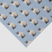 ブルーシャメネコティッシュペーパー 薄葉紙 (詳細)