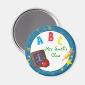 ブルーシャルボードスクール先生マグネット マグネット (正面/裏面)