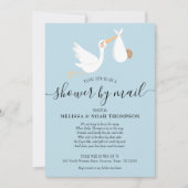 ブルーシャワーbyメール長距離散水器 招待状 (正面)