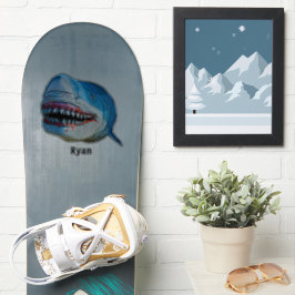 ブルーシャークテロ海洋動物漫画キャラクター名 シール