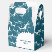 ブルーシャーク動揺してボーイズ誕生日パーティー フェイバーボックス (オープン)