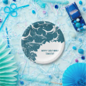 ブルーシャーク動揺してボーイズ誕生日パーティー ペーパープレート (パーティー)