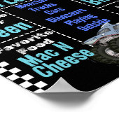 ブルーシャーク怪獣トラックマイルストーンチャートのポスター ポスター (角)