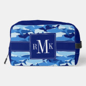 ブルーシャーク模様 ドップキット (裏面)