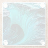 ブルーシャーク波「オラティブロン」 ガラスコースター (裏面)