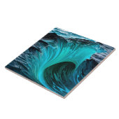 ブルーシャーク波「オラティブロン」 タイル (側面)