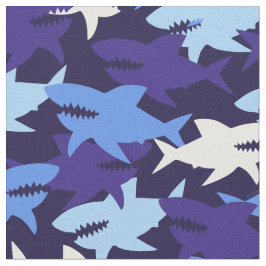 ブルーシャーク迷彩柄 ファブリック