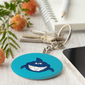 ブルーシャーク キーホルダー (側面)